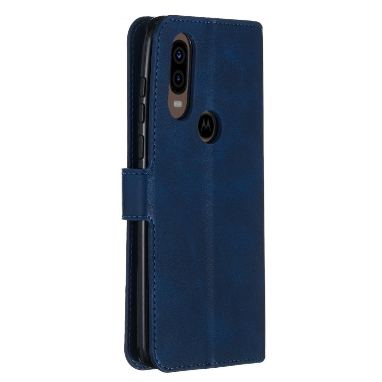 For Motorola MOTO G8 / P40 Power / One Action Classic Calf Texture Horizontal Flip PU Leather Case, with Holder & Card Slots & Wallet
