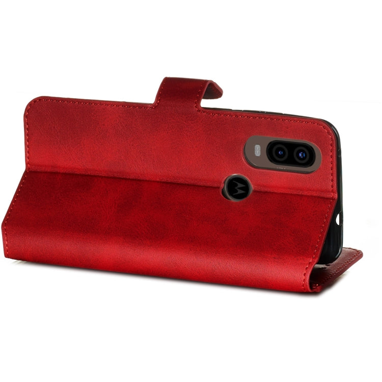 For Motorola MOTO G8 / P40 Power / One Action Classic Calf Texture Horizontal Flip PU Leather Case, with Holder & Card Slots & Wallet