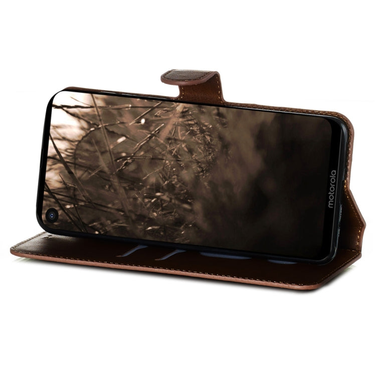 For Motorola MOTO G8 / P40 Power / One Action Classic Calf Texture Horizontal Flip PU Leather Case, with Holder & Card Slots & Wallet