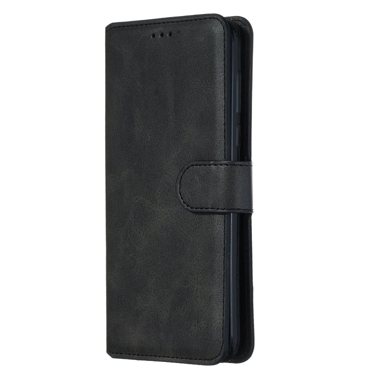 For Motorola Moto G8 Plus Classic Calf Texture Horizontal Flip PU Leather Case, with Holder & Card Slots & Wallet