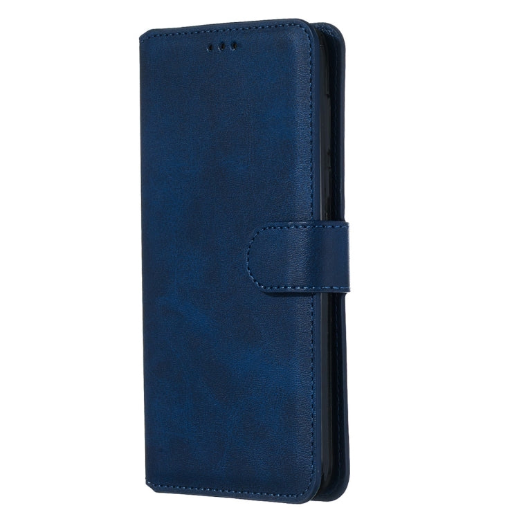 For Motorola Moto G8 Plus Classic Calf Texture Horizontal Flip PU Leather Case, with Holder & Card Slots & Wallet