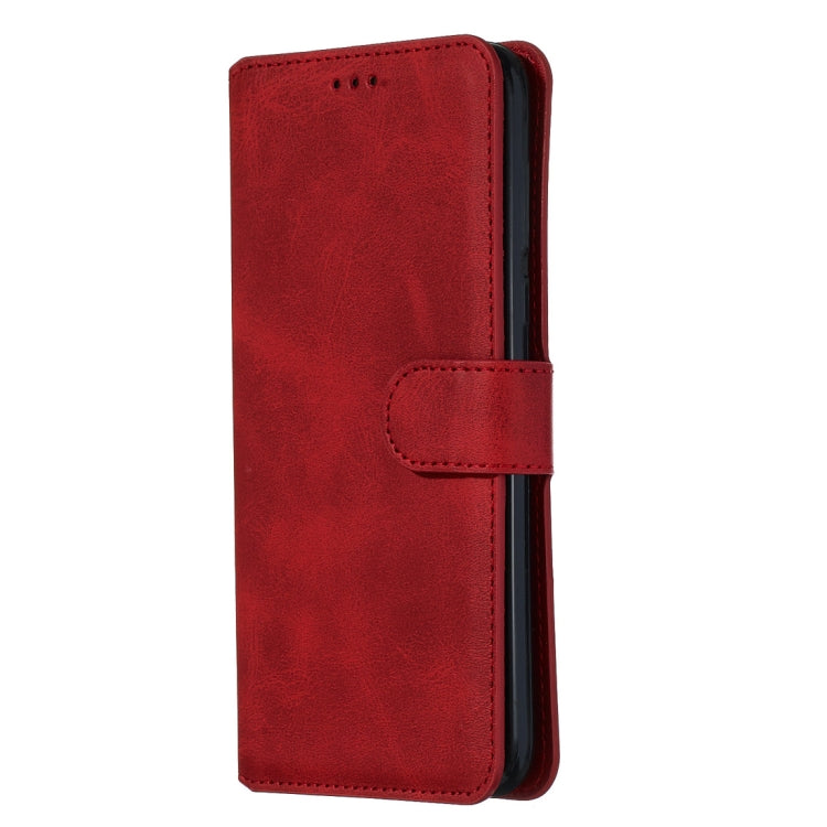 For Motorola Moto G8 Plus Classic Calf Texture Horizontal Flip PU Leather Case, with Holder & Card Slots & Wallet