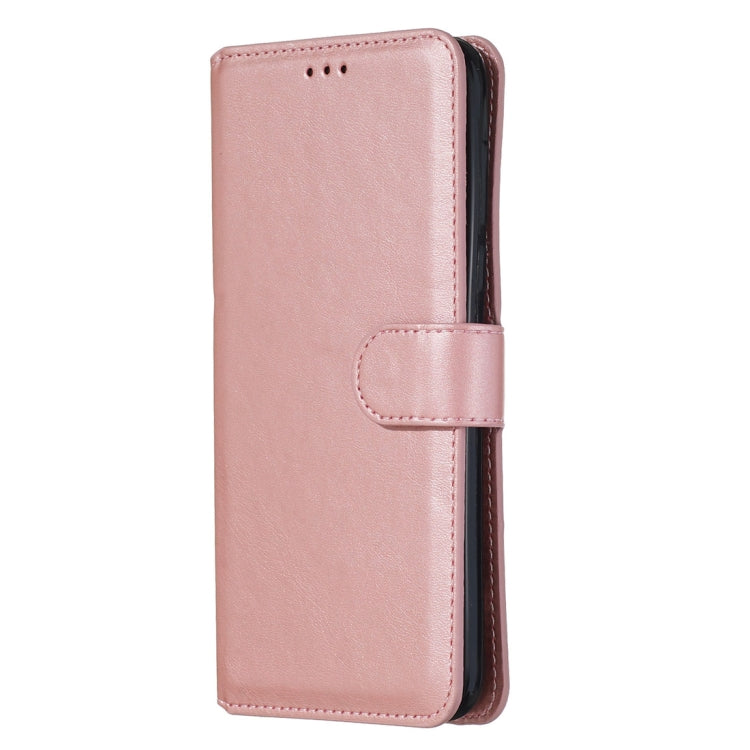 For Motorola Moto G8 Plus Classic Calf Texture Horizontal Flip PU Leather Case, with Holder & Card Slots & Wallet