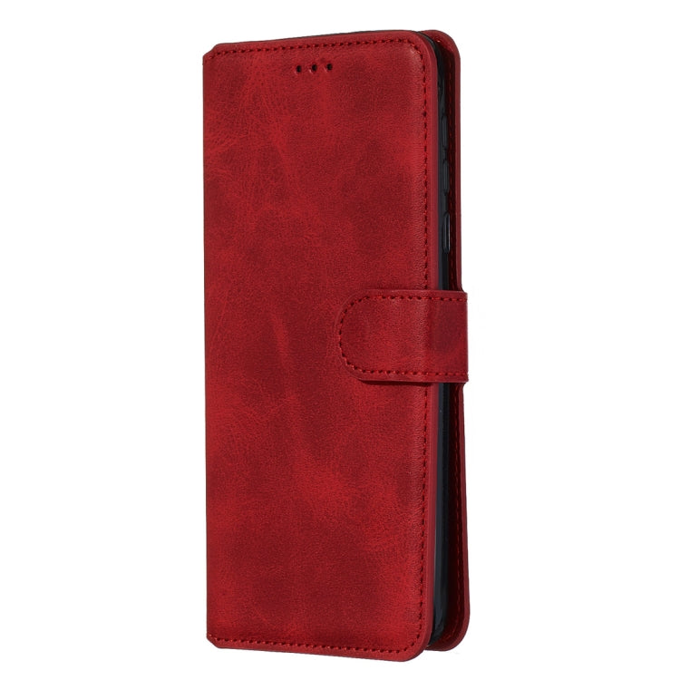 For Motorola Moto G8 Play / One Macro Classic Calf Texture Horizontal Flip PU Leather Case, with Holder & Card Slots & Wallet