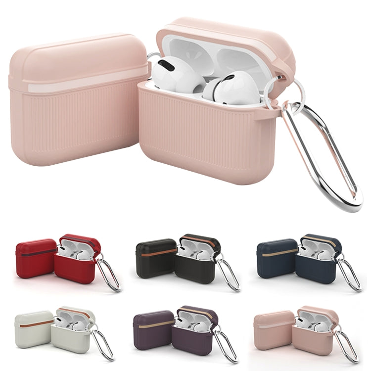 Suitcase Silicone Earphone Protective Case with Hook For AirPods Pro