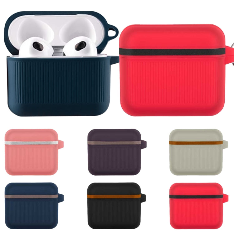 Suitcase Silicone Earphone Protective Case with Hook For Airpods 3