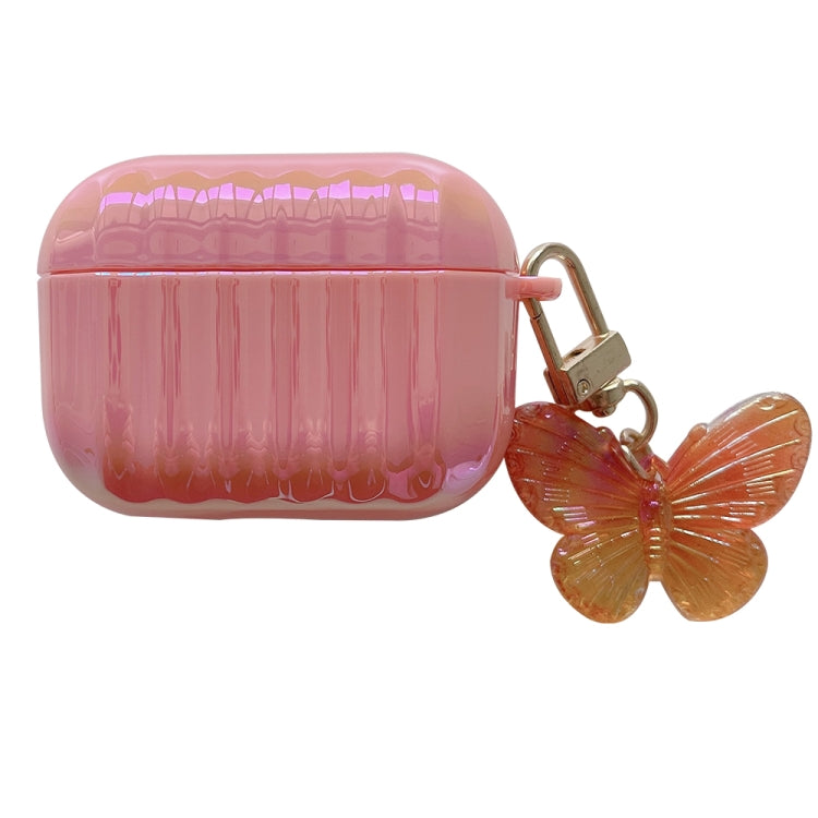 Color Plated PC Earphone Case with Butterfly Clasp For AirPods Pro