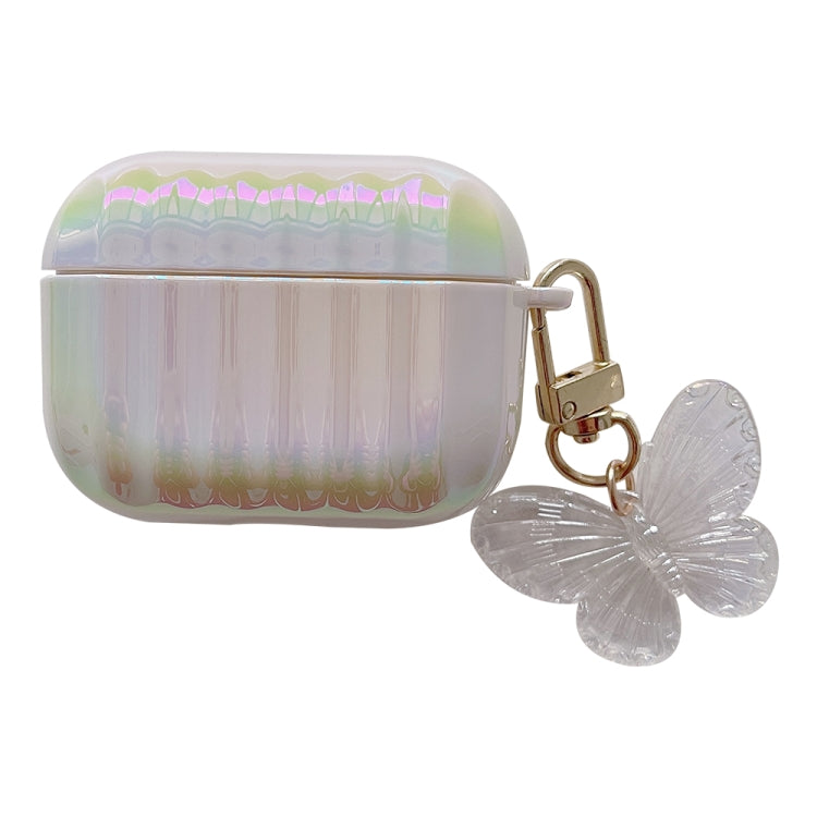 Color Plated PC Earphone Case with Butterfly Clasp For AirPods Pro