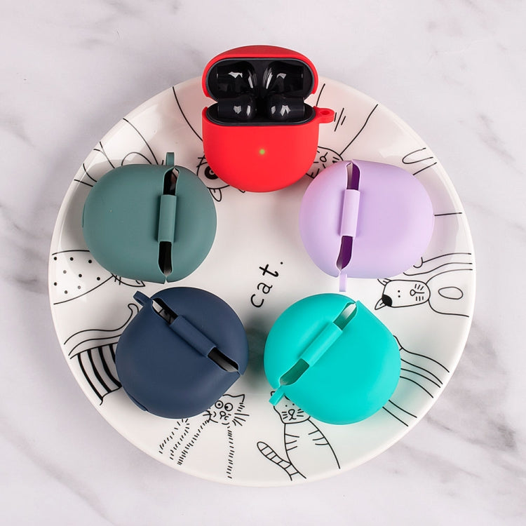 For OnePlus Buds TWS Silicone Earphone Protective Case with Hook