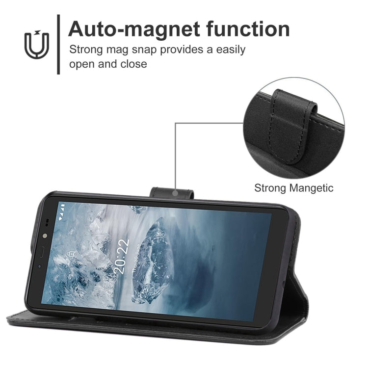 Leather Phone Case For Nokia C2 2nd Edition