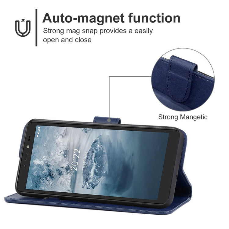 Leather Phone Case For Nokia C2 2nd Edition