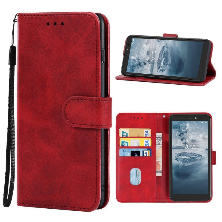 Leather Phone Case For Nokia C2 2nd Edition