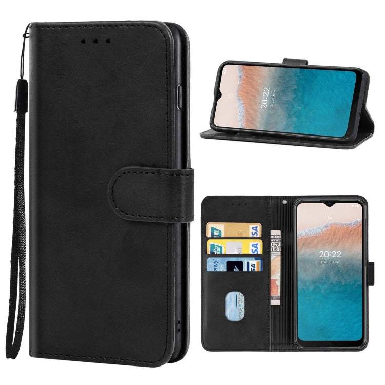 Leather Phone Case For Nokia C21 Plus
