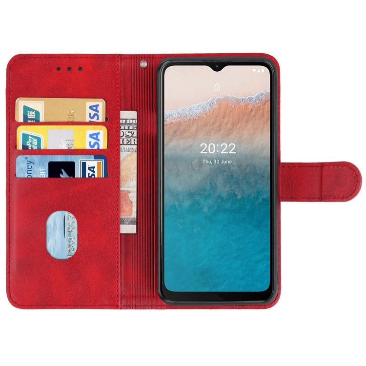 Leather Phone Case For Nokia C21 Plus