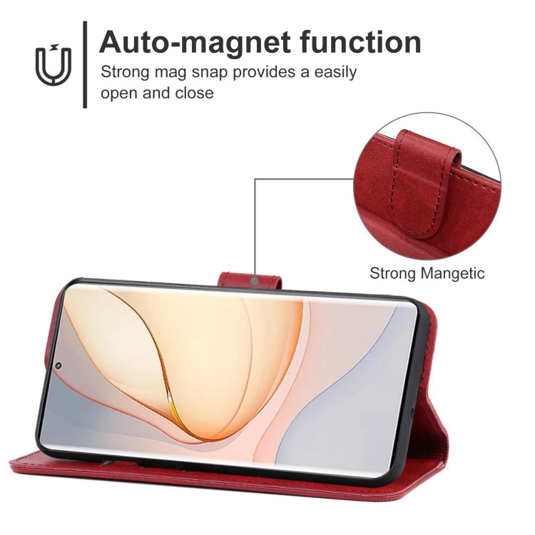 Leather Phone Case For ZTE nubia Z40 Pro