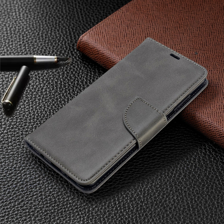 For Galaxy A51 Retro Lambskin Texture Pure Color Horizontal Flip PU Leather Case with Holder & Card Slots & Wallet & Lanyard