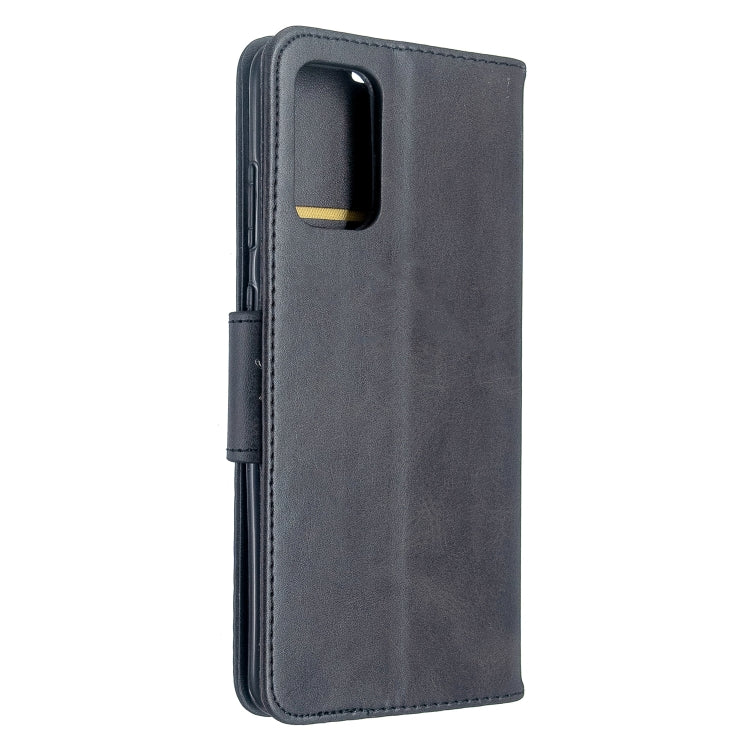 For Galaxy S20+ Retro Lambskin Texture Pure Color Horizontal Flip PU Leather Case with Holder & Card Slots & Wallet & Lanyard