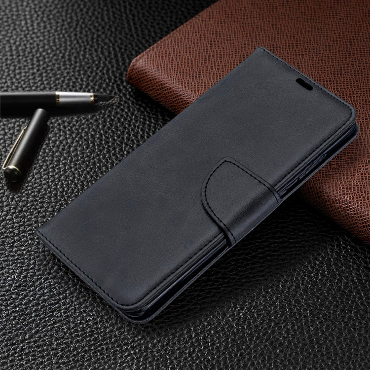 For Galaxy S20+ Retro Lambskin Texture Pure Color Horizontal Flip PU Leather Case with Holder & Card Slots & Wallet & Lanyard