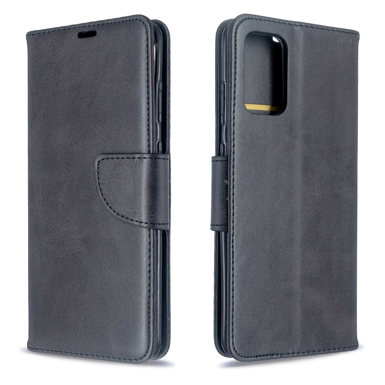 For Galaxy S20 Ultra Retro Lambskin Texture Pure Color Horizontal Flip PU Leather Case with Holder & Card Slots & Wallet & Lanyard