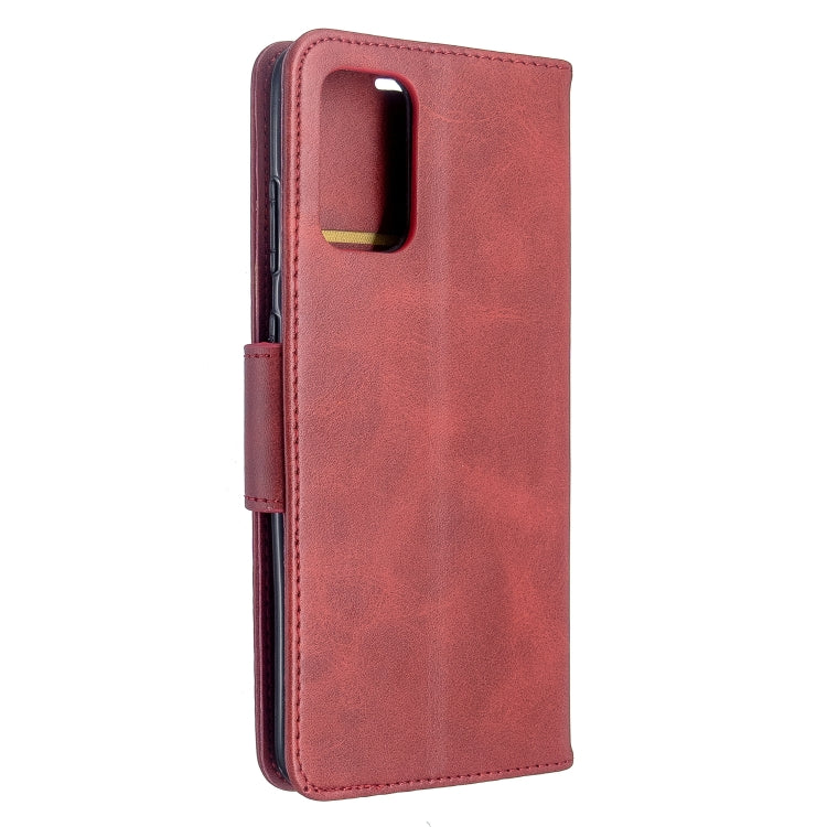 For Galaxy S20 Ultra Retro Lambskin Texture Pure Color Horizontal Flip PU Leather Case with Holder & Card Slots & Wallet & Lanyard