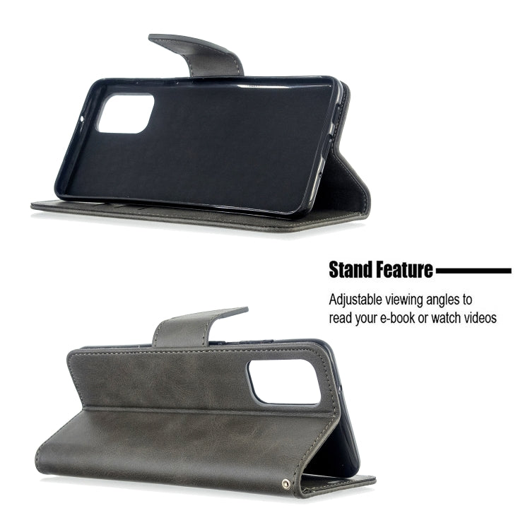 For Galaxy S20 Ultra Retro Lambskin Texture Pure Color Horizontal Flip PU Leather Case with Holder & Card Slots & Wallet & Lanyard