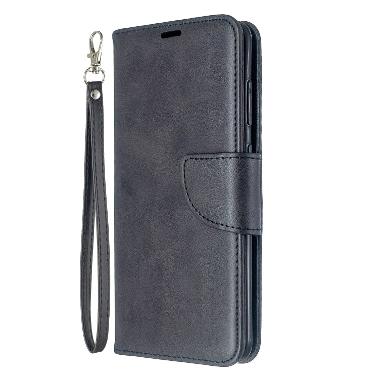 For Galaxy S20 Retro Lambskin Texture Pure Color Horizontal Flip PU Leather Case with Holder & Card Slots & Wallet & Lanyard
