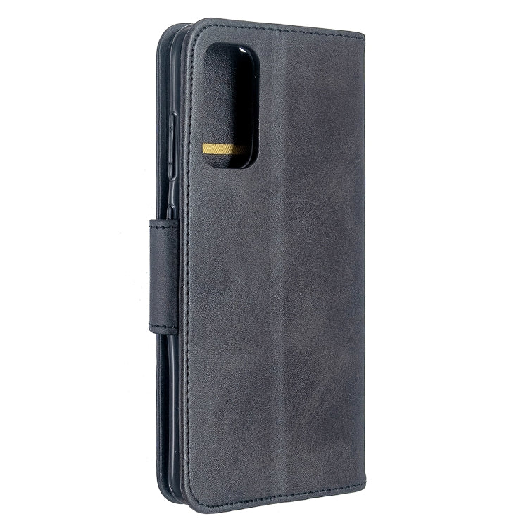 For Galaxy S20 Retro Lambskin Texture Pure Color Horizontal Flip PU Leather Case with Holder & Card Slots & Wallet & Lanyard