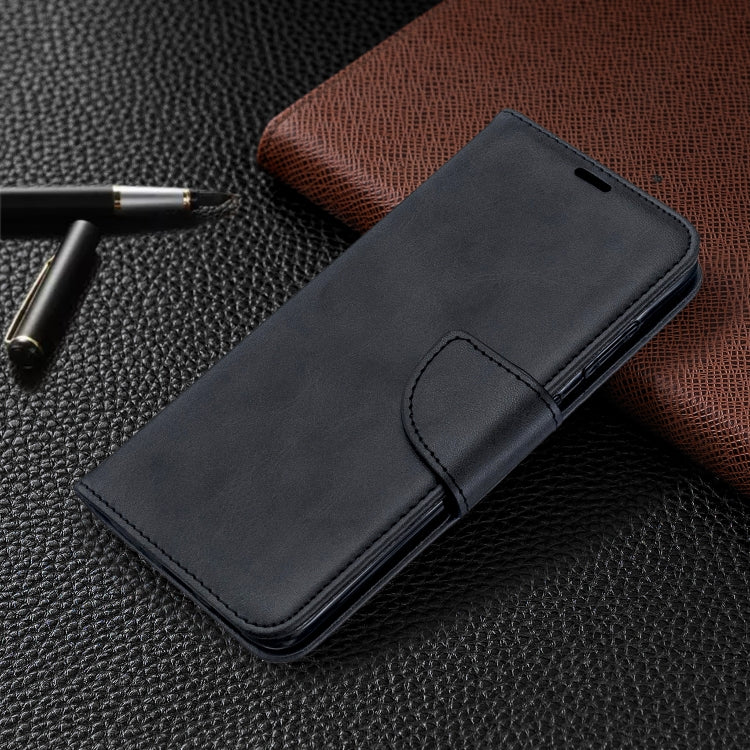 For Galaxy S20 Retro Lambskin Texture Pure Color Horizontal Flip PU Leather Case with Holder & Card Slots & Wallet & Lanyard