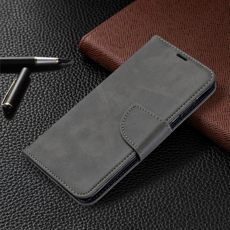 For Galaxy S20 Retro Lambskin Texture Pure Color Horizontal Flip PU Leather Case with Holder & Card Slots & Wallet & Lanyard