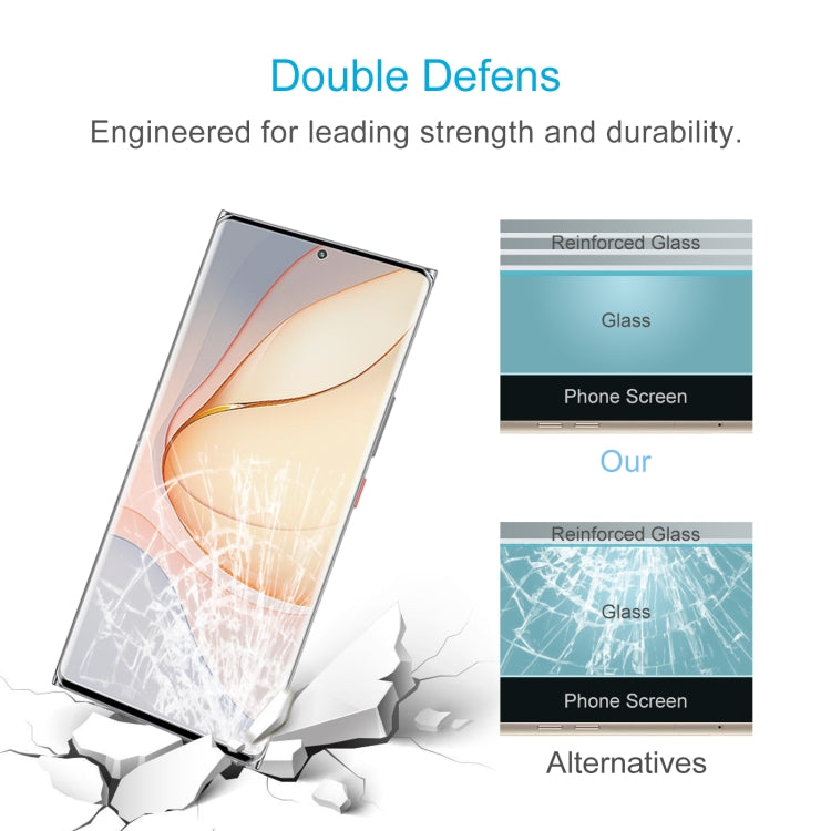 50 PCS 0.26mm 9H 2.5D Tempered Glass Film For ZTE nubia Z40 Pro