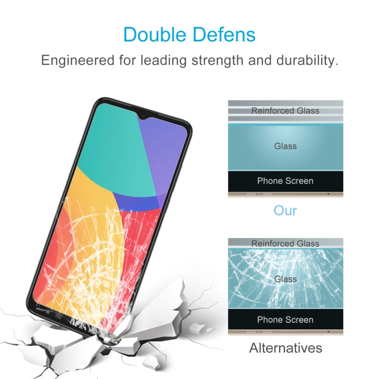 50 PCS 0.26mm 9H 2.5D Tempered Glass Film For Vodafone Smart V12