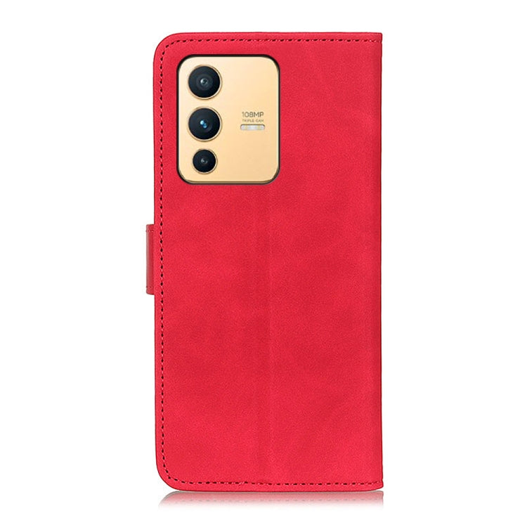 For vivo S12 / V23 5G KHAZNEH Retro Texture Flip Leather Phone Case