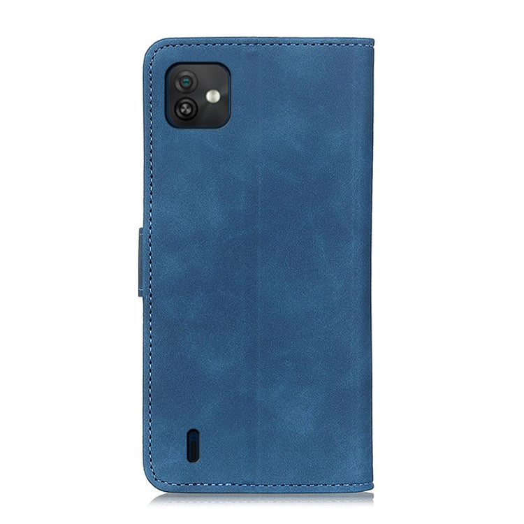 For Wiko Y82 KHAZNEH Retro Texture Flip Leather Phone Case