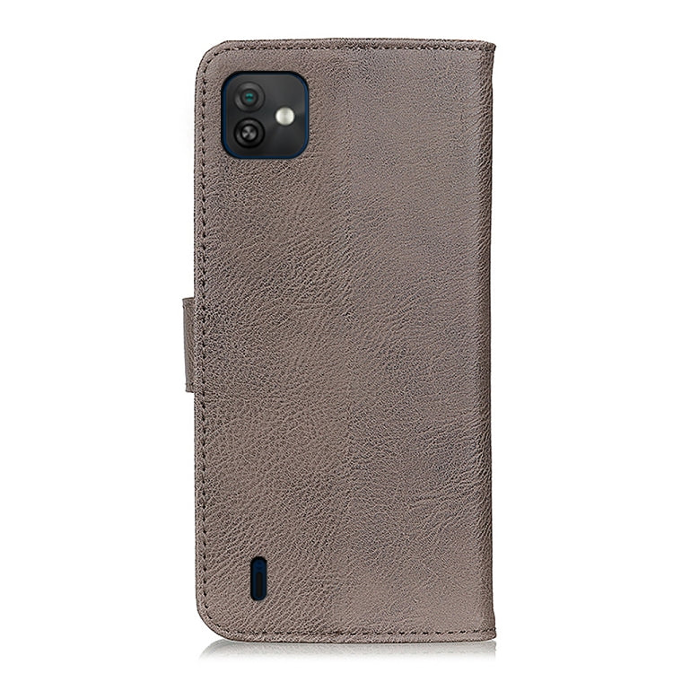 For Wiko Y82 KHAZNEH Cowhide Texture Flip Leather PhoneCase