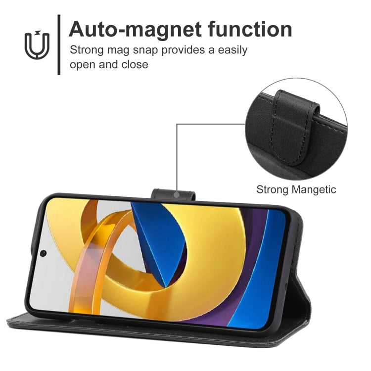 Leather Phone Case For Xiaomi Redmi Note 11 / Poco M4 Pro