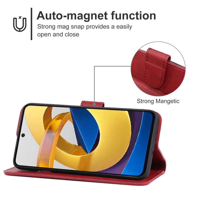 Leather Phone Case For Xiaomi Redmi Note 11 / Poco M4 Pro