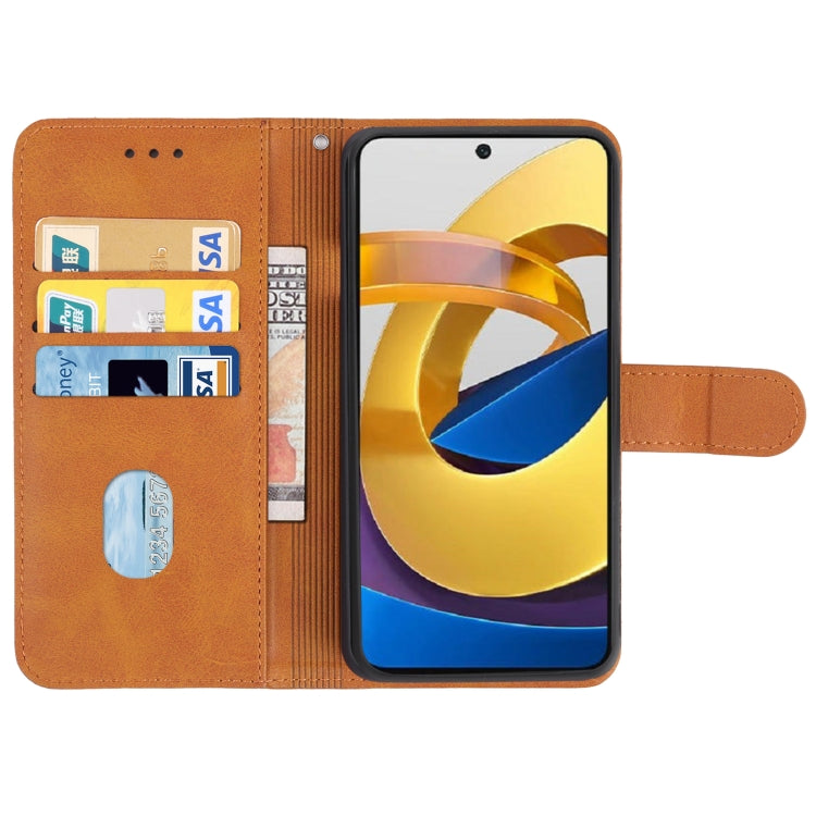 Leather Phone Case For Xiaomi Redmi Note 11 / Poco M4 Pro