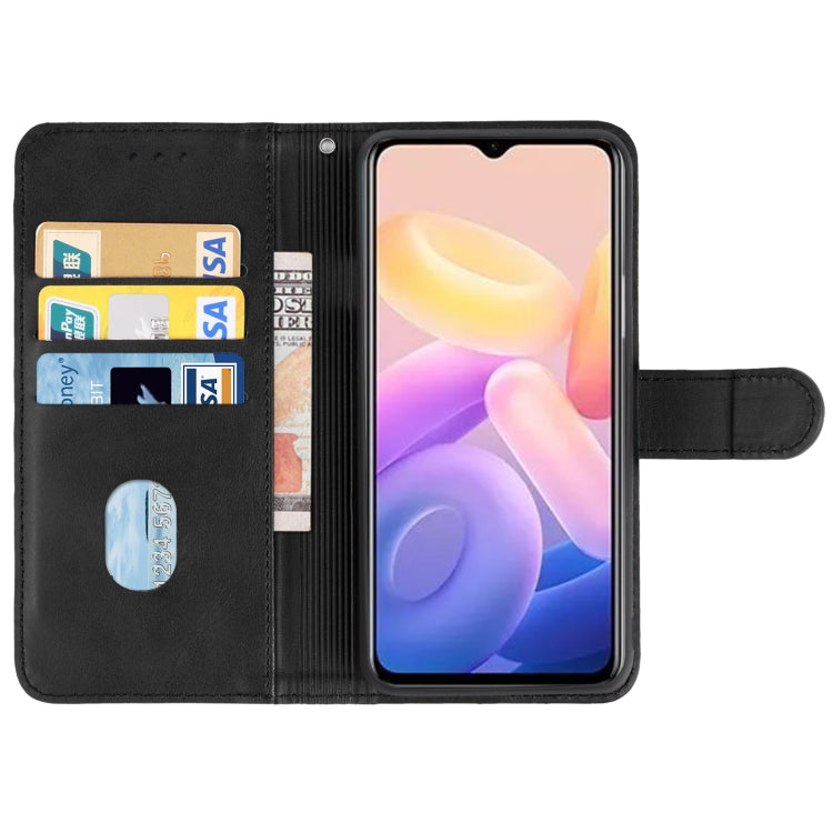 Leather Phone Case For vivo Y33s 5G