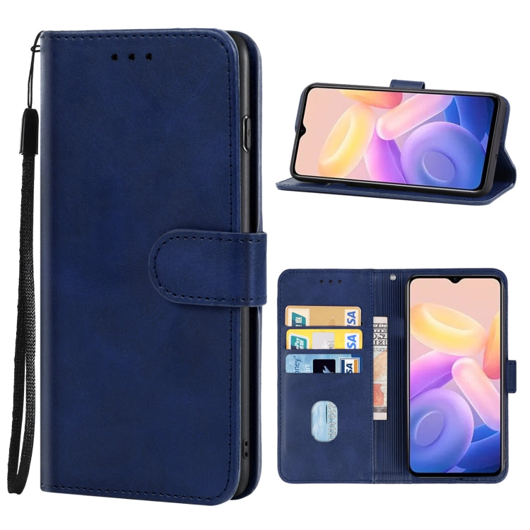 Leather Phone Case For vivo Y33s 5G
