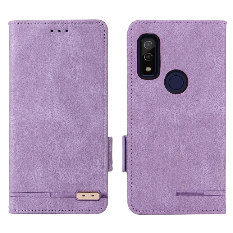 For Fujitsu Arrows WE F-51B Magnetic Clasp Leather Phone Case