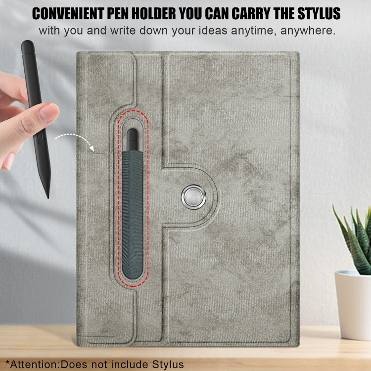 For Microsoft Surface Pro 8 360 Degrees Rotation Leather Tablet Case