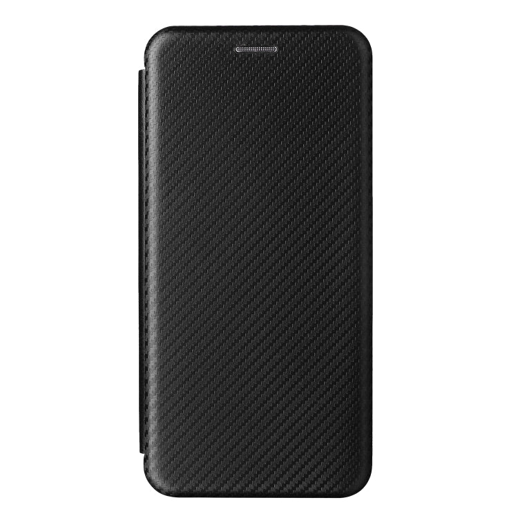 For Kyocera DIGNO BX2 Carbon Fiber Texture Horizontal Flip PU Phone Case