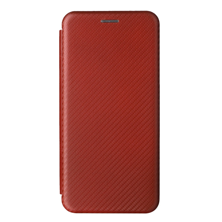 For Kyocera DIGNO BX2 Carbon Fiber Texture Horizontal Flip PU Phone Case