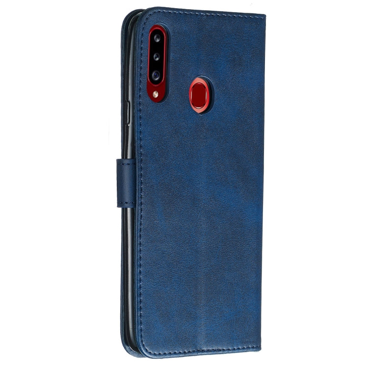 For Galaxy A20s Fashion Calf Texture Zipper Horizontal Flip PU Leather Case, with Holder & Card Slots & Wallet