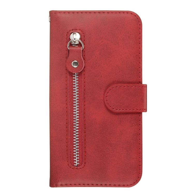 For Galaxy A20s Fashion Calf Texture Zipper Horizontal Flip PU Leather Case, with Holder & Card Slots & Wallet