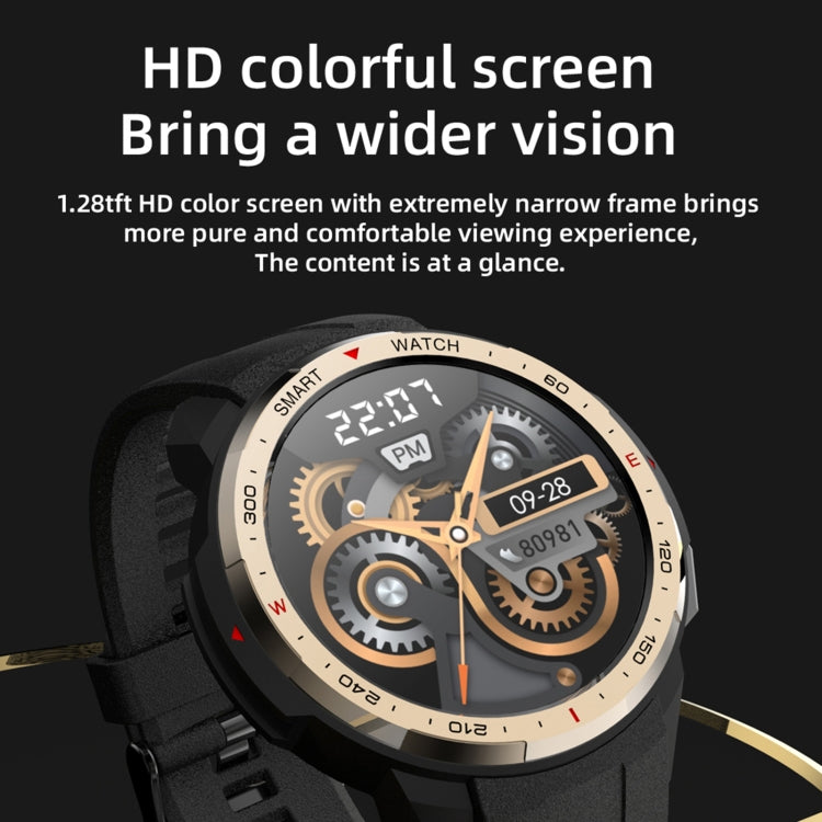 MT12 1.28 inch TFT Screen Smart Watch, Support Bluetooth Call & 8G Memory