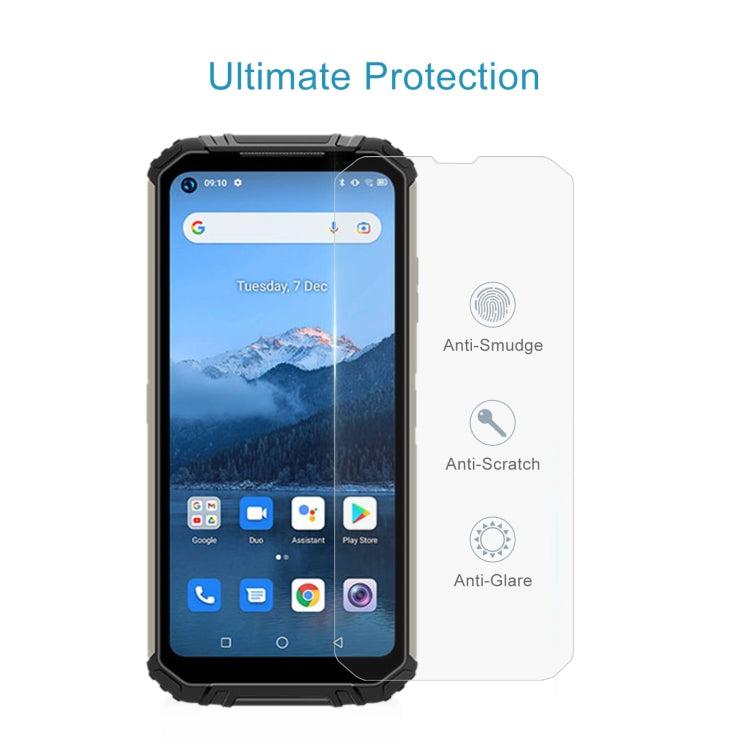 10 PCS 0.26mm 9H 2.5D Tempered Glass Film For Oukitel WP16