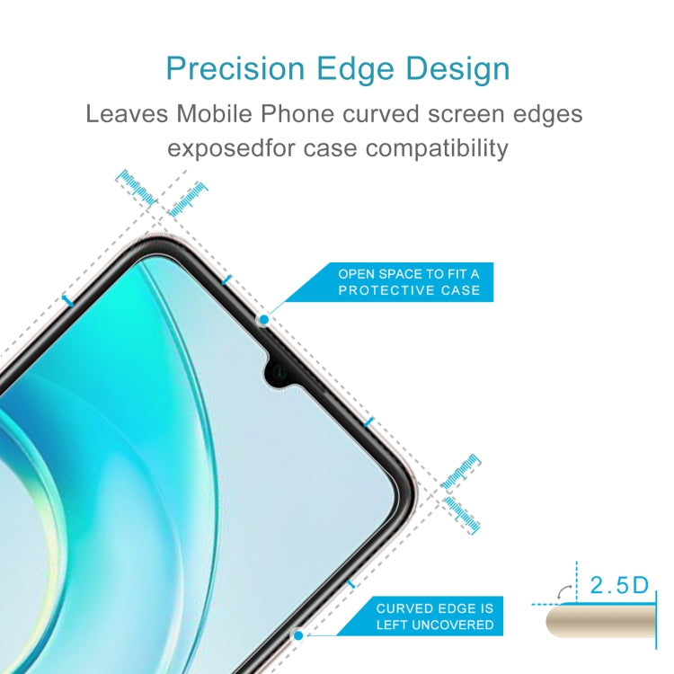 10 PCS 0.26mm 9H 2.5D Tempered Glass Film For Wiko T3