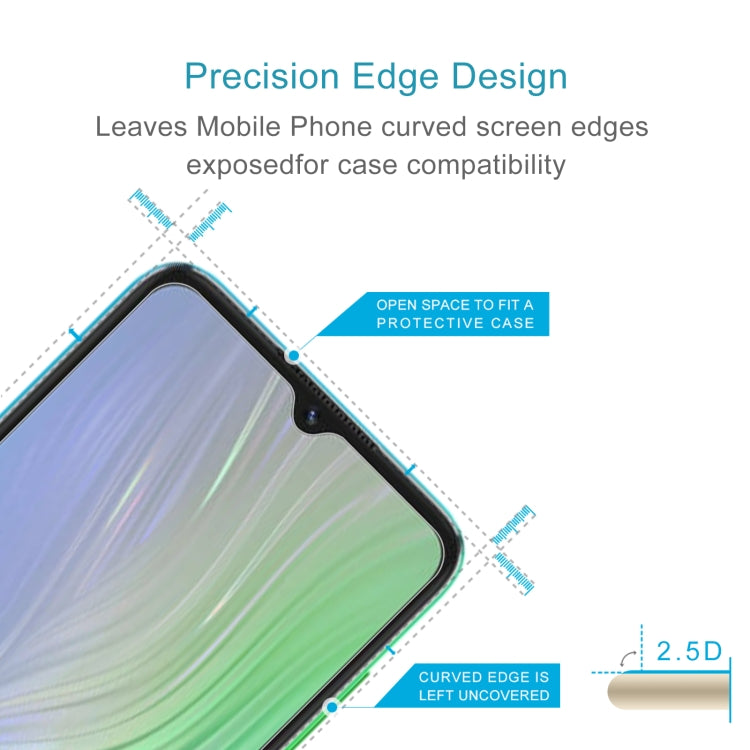 10 PCS 0.26mm 9H 2.5D Tempered Glass Film For Blackview A55