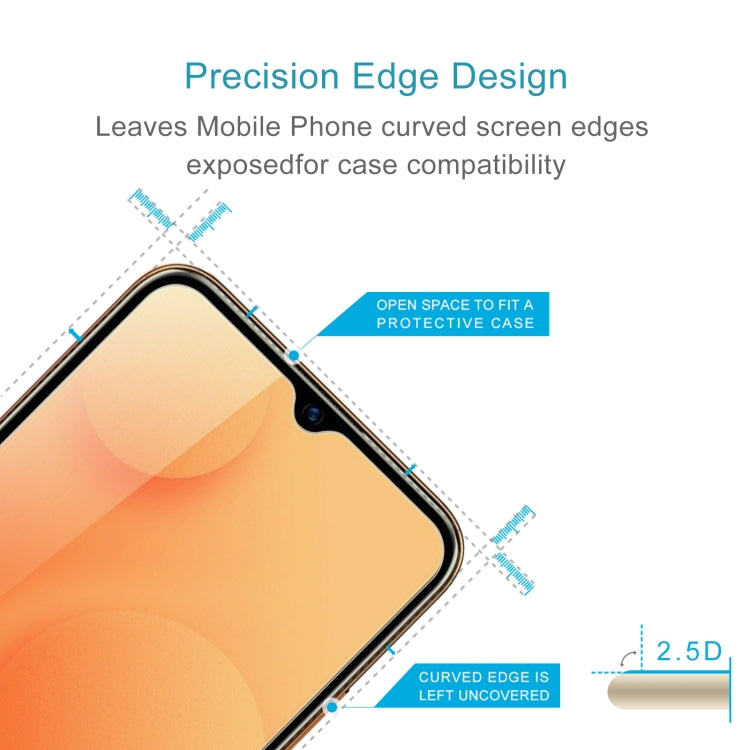 10 PCS 0.26mm 9H 2.5D Tempered Glass Film For Blackview A95